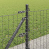 Słupek ogrodzeniowy. 13 pcs Szary Stal