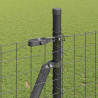 Słupek ogrodzeniowy. 7 pcs Szary Stal