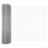 Spawana siatka ogrodzeniowa Srebrny 0.4 x 50 m