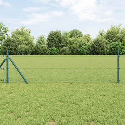 Ogrodzenie heksagonalne Zielony 0,4 x 10 m PVC