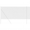 Ogrodzenie łańcuchowe Szary 25 x 1,4 m Stal
