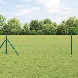 Ogrodzenie heksagonalne Zielony 0,4 x 10 m PVC