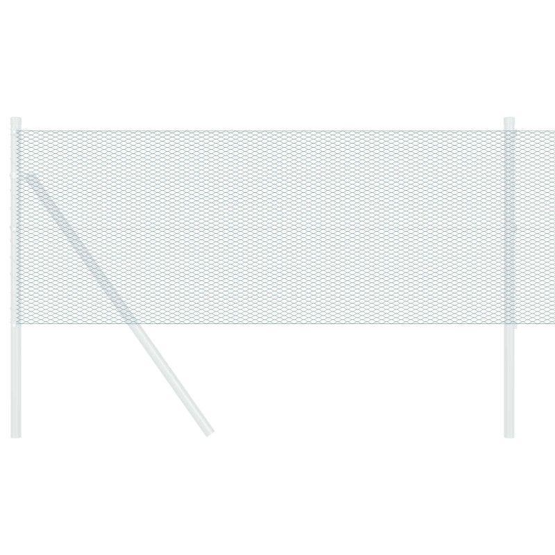 Ogrodzenie heksagonalne Zielony 0,5 x 10 m PVC