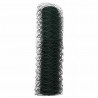 Ogrodzenie heksagonalne Zielony 0,6 x 10 m PVC