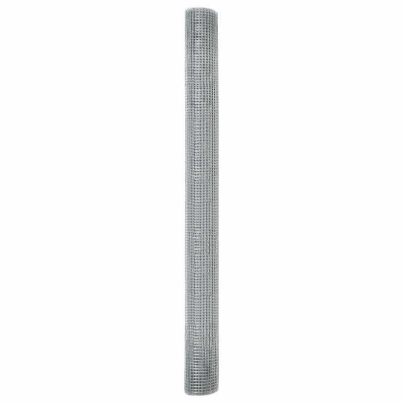 Spawana siatka ogrodzeniowa Srebrny 1.5 x 50 m