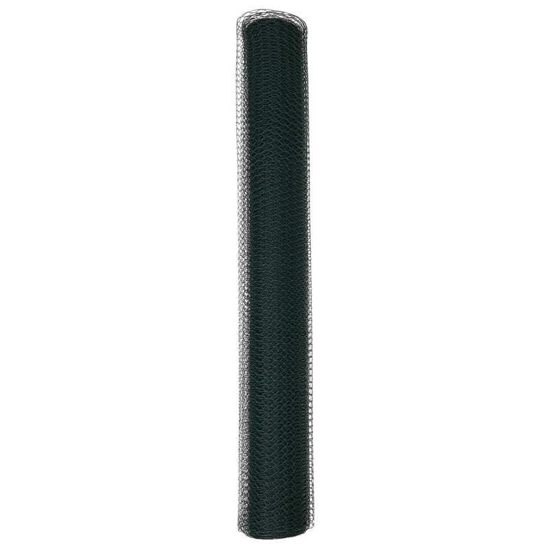 Ogrodzenie heksagonalne Zielony 1 x 10 m PVC