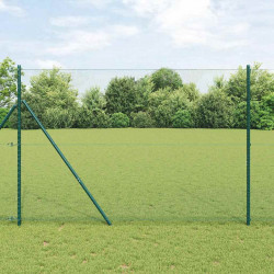 Ogrodzenie heksagonalne Zielony 1,5 x 10 m PVC