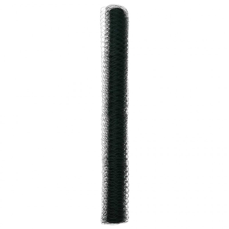 Ogrodzenie heksagonalne Zielony 1,6 x 10 m PVC