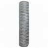 Ogrodzenie heksagonalne Srebrny 0,5 x 50 m Stal galwanizowana
