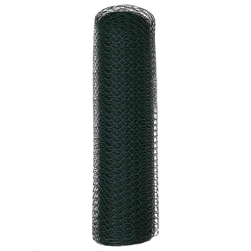 Ogrodzenie heksagonalne Zielony 0,8 x 50 m PVC