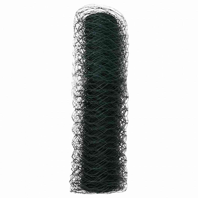 Ogrodzenie heksagonalne Zielony 0,8 x 50 m PVC