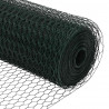 Ogrodzenie heksagonalne Zielony 1 x 50 m PVC