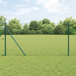Ogrodzenie heksagonalne Zielony 1,4 x 50 m PVC
