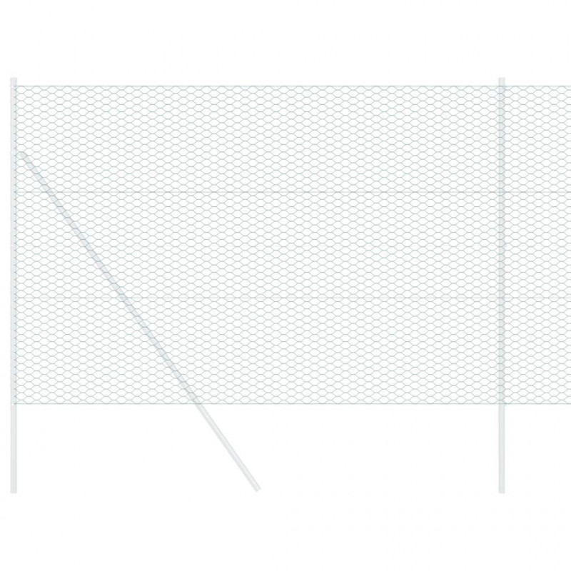 Ogrodzenie heksagonalne Zielony 1,5 x 50 m PVC