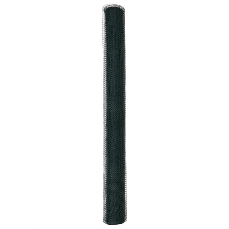 Ogrodzenie heksagonalne Zielony 1,6 x 50 m PVC