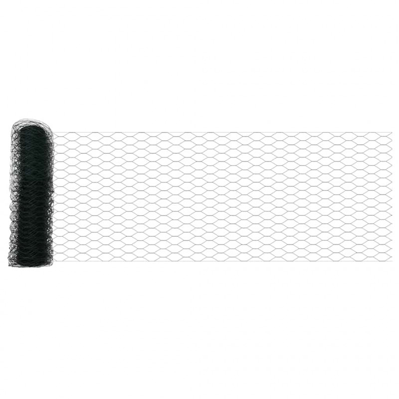 Ogrodzenie heksagonalne Zielony 0,4 x 100 m PVC