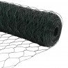Ogrodzenie heksagonalne Zielony 0,4 x 100 m PVC