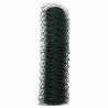 Ogrodzenie heksagonalne Zielony 0,8 x 100 m PVC