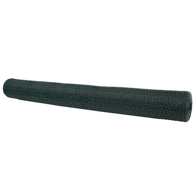 Ogrodzenie heksagonalne Zielony 1 x 100 m PVC