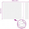 Ogrodzenie heksagonalne Zielony 1,2 x 100 m PVC