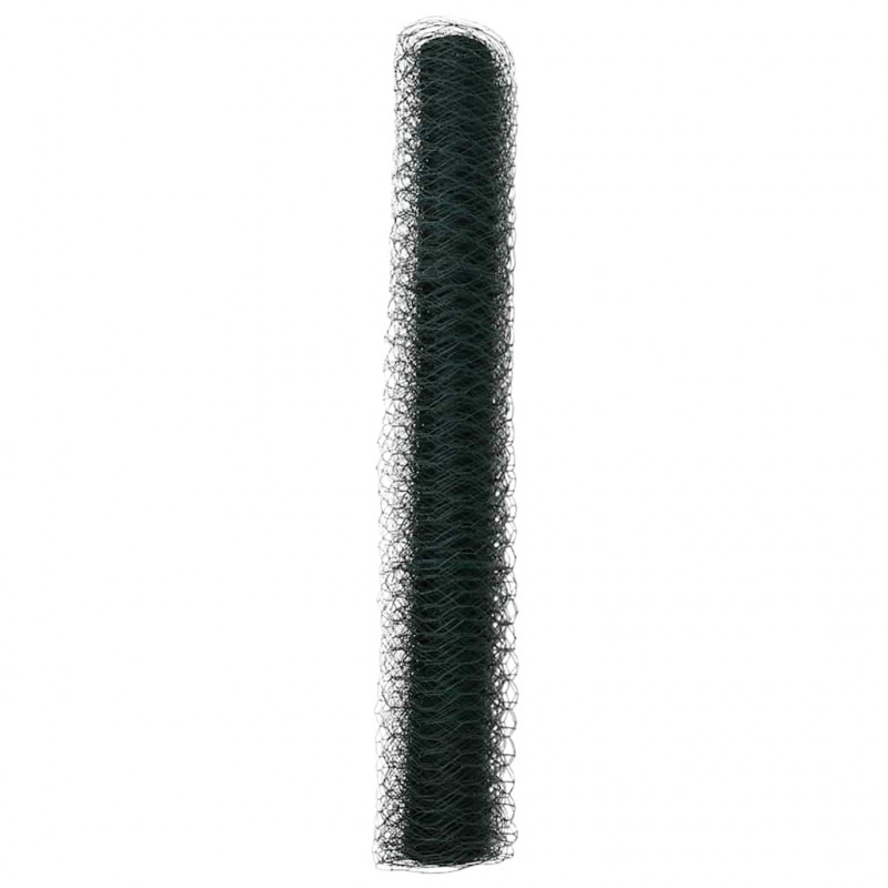 Ogrodzenie heksagonalne Zielony 1,2 x 100 m PVC