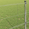 Ogrodzenie pastwiskowe Srebrny 25 x 0,8 m Stal galwanizowana
