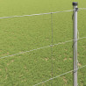 Ogrodzenie pastwiskowe Srebrny 25 x 1,4 m Stal galwanizowana