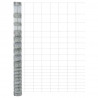 Ogrodzenie pastwiskowe Srebrny 25 x 1,5 m Stal galwanizowana