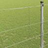 Ogrodzenie pastwiskowe Srebrny 25 x 1,6 m Stal galwanizowana