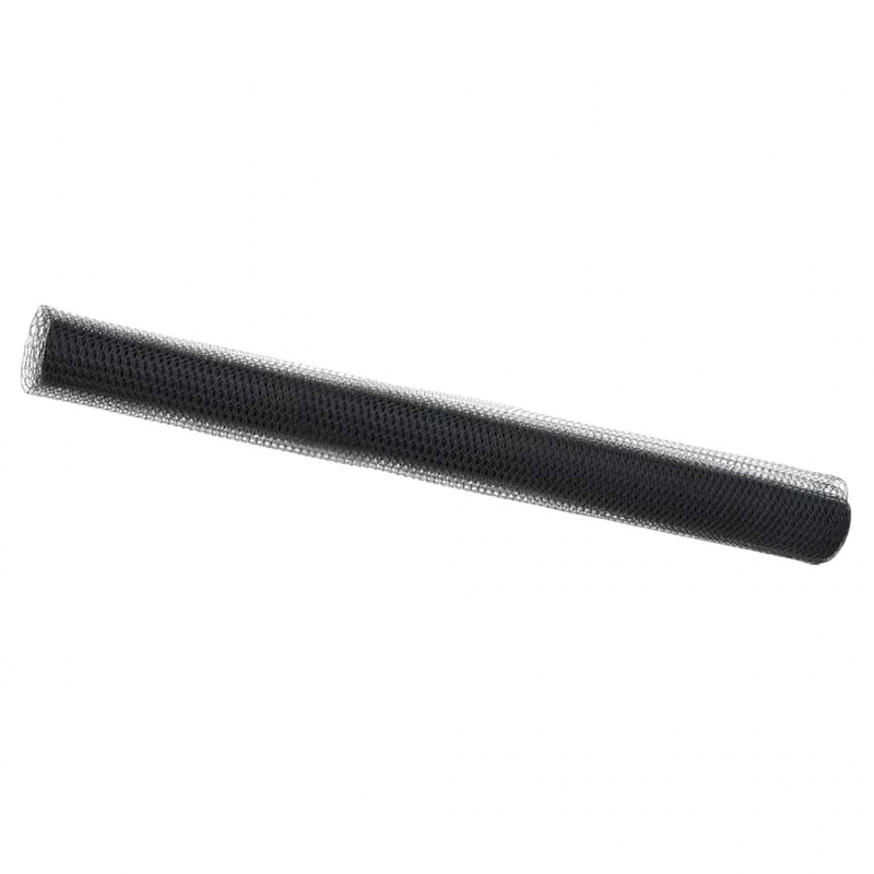 Ogrodzenie heksagonalne Szary 1,5 x 10 m PVC