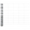 Ogrodzenie pastwiskowe Srebrny 50 x 1,2 m Stal galwanizowana