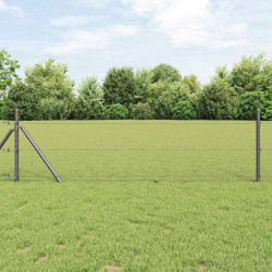 Ogrodzenie heksagonalne Szary 0,6 x 25 m PVC