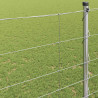 Ogrodzenie pastwiskowe Srebrny 50 x 1,4 m Stal galwanizowana