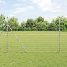 Ogrodzenie pastwiskowe Srebrny 50 x 1,6 m Stal galwanizowana