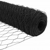 Ogrodzenie heksagonalne Szary 0,4 x 50 m PVC