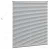 Żaluzje weneckie Srebrny 130 x 115 cm Aluminium
