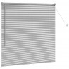 Żaluzje weneckie Srebrny 130 x 135 cm Aluminium