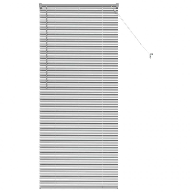 Żaluzje weneckie Srebrny 175 x 70 cm Aluminium