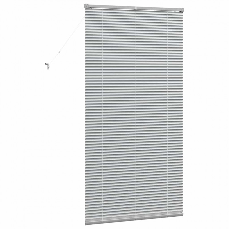 Żaluzje weneckie Srebrny 175 x 85 cm Aluminium