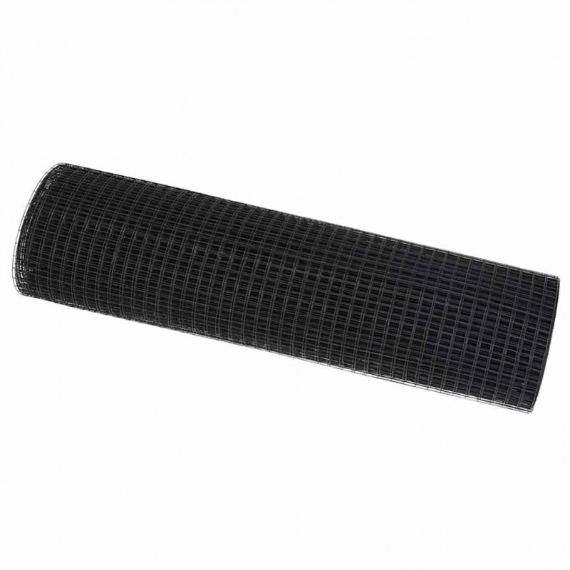 Spawana siatka ogrodzeniowa Szary 0.8 x 100 m
