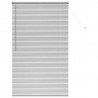 Żaluzje weneckie Srebrny 175 x 105 cm Aluminium
