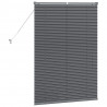 Żaluzje weneckie Ciemnoszary 130 x 85 cm Aluminium