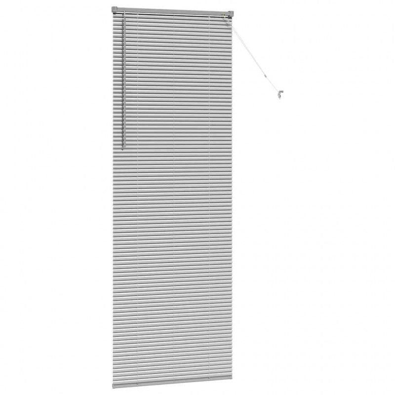 Żaluzje weneckie Srebrny 220 x 70 cm Aluminium