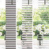 Żaluzje weneckie Srebrny 220 x 85 cm Aluminium