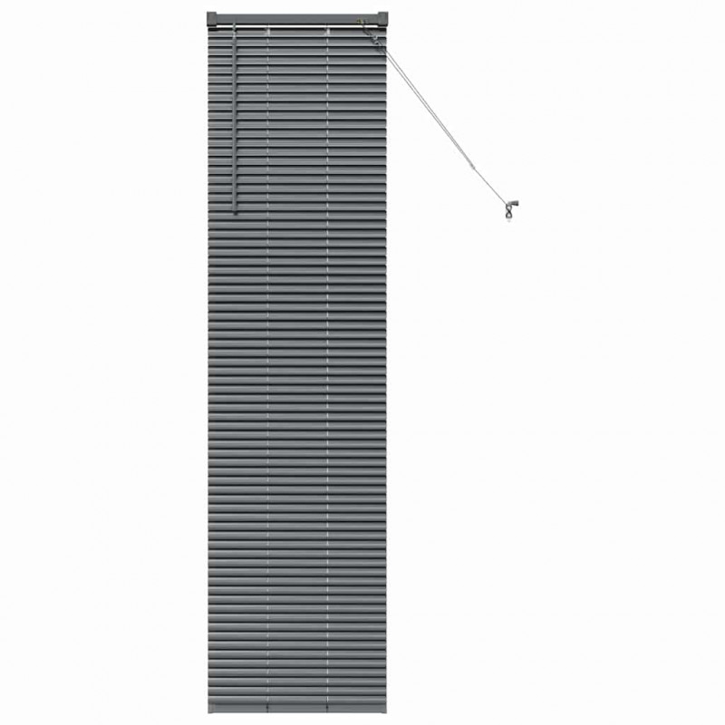 Żaluzje weneckie Ciemnoszary 175 x 45 cm Aluminium