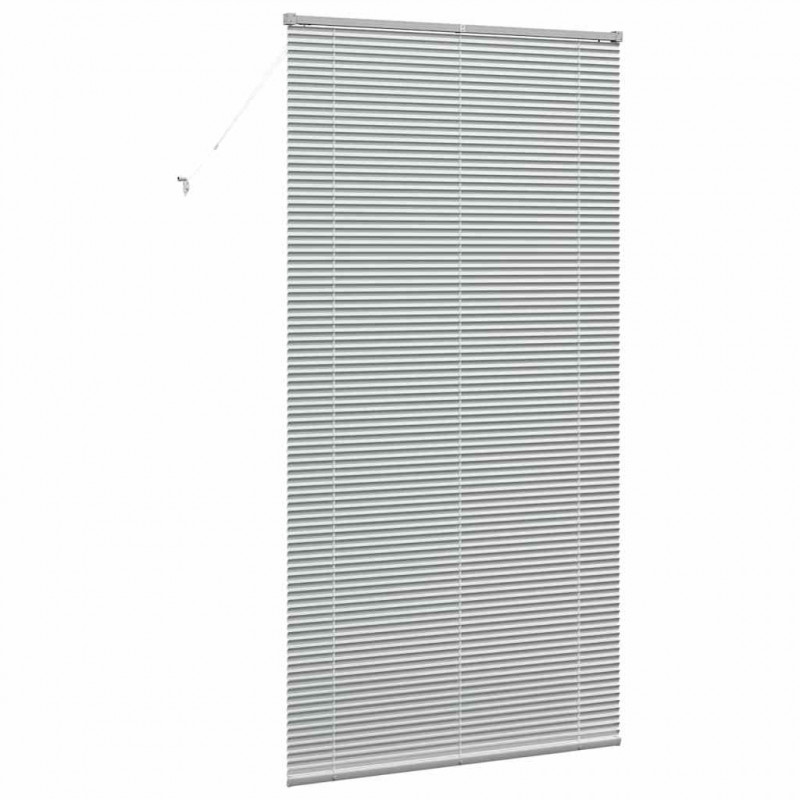 Żaluzje weneckie Srebrny 220 x 120 cm Aluminium