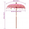 Baliński Parasol Różowy 185 x 185 x 260 cm