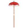 Baliński Parasol Czerwony 125 x 125 x 260 cm