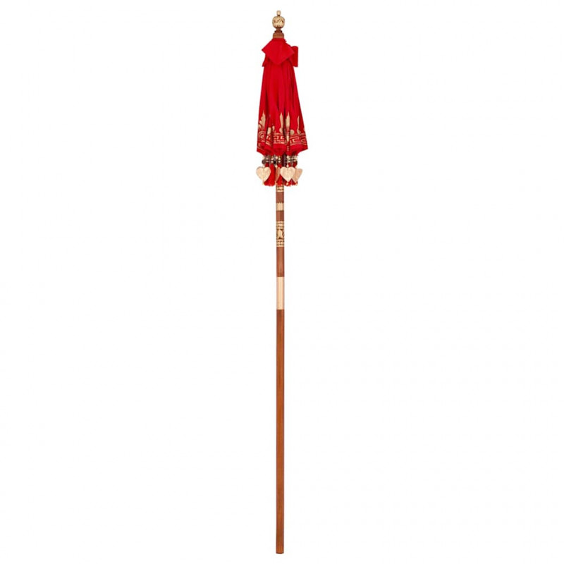 Baliński Parasol Czerwony 125 x 125 x 260 cm