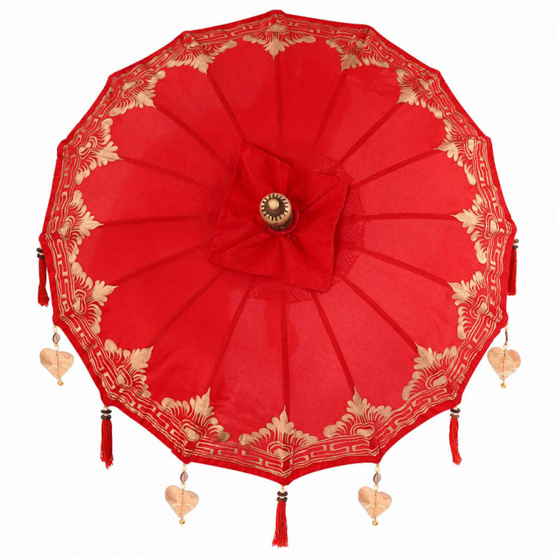 Baliński Parasol Czerwony 125 x 125 x 260 cm
